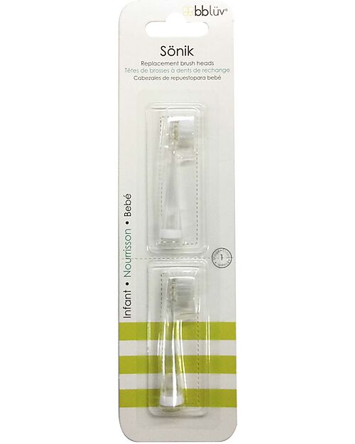 Bblüv Set 2 Testine per Spazzolino Elettrico Sönik - Dai 36 Mesi Spazzolini