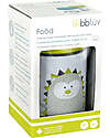 Bblüv Thermos Porta Cibo Foöd in Acciaio Inossidabile con Cucchiaio - 300 ml - Lime Contenitori Termici