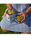 Bblüv Thermos Porta Cibo Foöd in Acciaio Inossidabile con Cucchiaio - 300 ml - Lime Contenitori Termici
