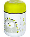 Bblüv Thermos Porta Cibo in Acciaio Inossidabile con Cucchiaio - 300 ml - Lime Contenitori Termici