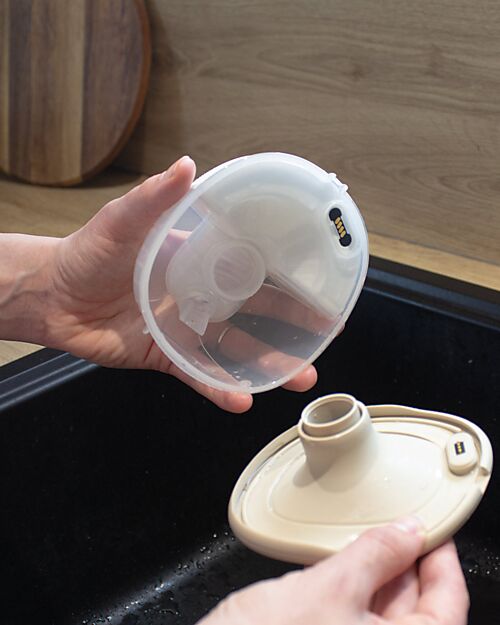 Bblüv Tiralatte Indossabile 2 in 1 Mumflöw - Con Funzione Riscaldante - Pacco da 2 Tiralatte Elettrici