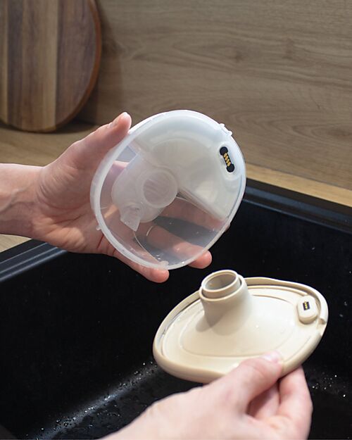 Bblüv Tiralatte Indossabile 2 in 1 Mumflöw - Con Funzione Riscaldante - Travel Bag Inclusa Tiralatte Elettrici