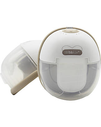 Bblüv Wearable Breast Pump Mumflöw - Heating Function - Pack of 2 Electric Breast Pumps