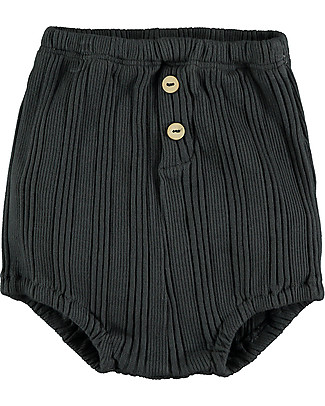 Bean's Barcelona Bloomers a Coste Wheat - Antracite - Cotone Bio Pantaloni Corti