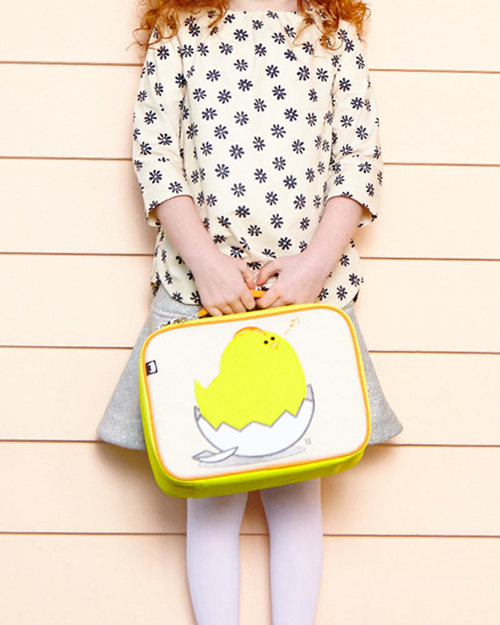 Beatrix NY Borsa Termica Chick il Pulcino - Durevole e Sicura (Senza PVC, senza piombo, senza ftalati) Zaini Asilo