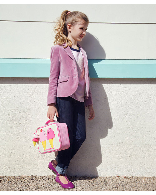 Beatrix NY Borsa Termica Dolce & Panna - Durevole e Sicura (Senza PVC, senza piombo, senza ftalati) Zaini Asilo