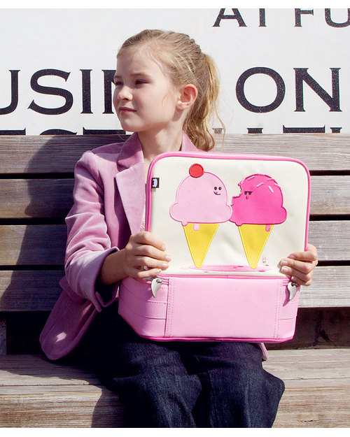 Beatrix NY Borsa Termica Dolce & Panna - Durevole e Sicura (Senza PVC, senza piombo, senza ftalati) Zaini Asilo