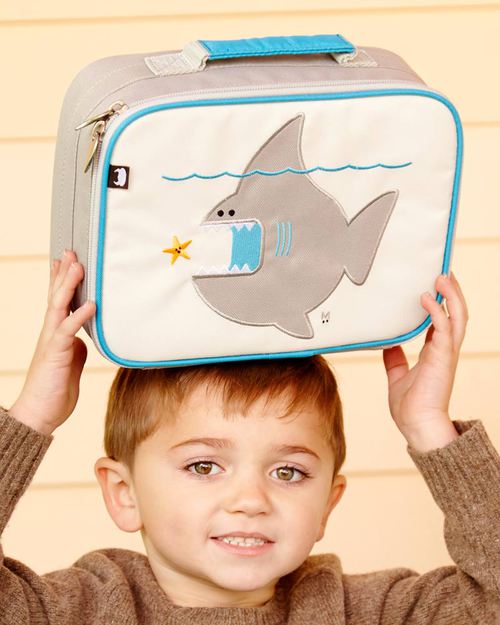 Beatrix NY Borsa Termica Nigel lo Squaletto - Durevole e Sicura (Senza PVC, senza piombo, senza ftalati) Zaini Asilo