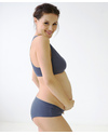 Belabumbum Bamboo Culotte Premaman - Grigio Blu Slip