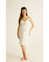 Belabumbum Plume Camicia da Notte Premaman e Allattamento - 100% Cotone Pima Camicie da Notte