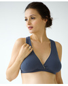 Belabumbum Reggiseno da Notte in Bamboo - Grigio Blu Reggiseni da Allattamento