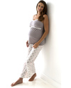 Belabumbum Starlit Pigiama Premaman e Allattamento (2 pezzi)- Grigio/Rosa - Di nuovo in stock! Pigiami