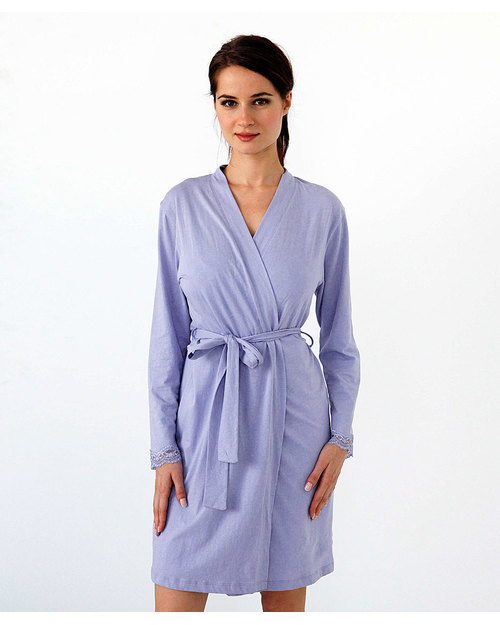 Belabumbum Violette Vestaglia Premaman - 100% Cotone Pima Vestaglie