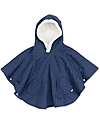 Bemini Morbido Poncho da Viaggio - Tetra Jersey - Blu Navy Giacche