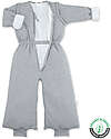 Bemini Sacco Nanna MAGIC - 12 - 24m - TOG 2.5 -  Pady Waffle - Grigio Chiaro in Jeresey Bio Sacchi Nanna