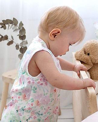 Bemini Sacco Nanna MAGIC BAG® Jersey 3-9 mesi, April Cristal - Estivo 0,5 TOG Sacchi Nanna Leggeri