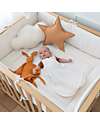 Bemini Sacco Nanna MAGIC - TOG 0.5 - 0-1Mese - Small Dot Print Ecru - in Cotone Sacchi Nanna