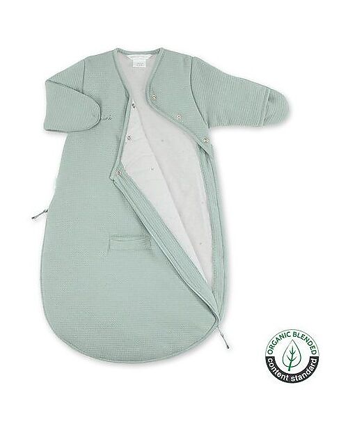 Bemini Sacco Nanna MAGIC - TOG 2.5 - 1- 4m - Pady waffle - Grigio Mèlange in Jersey Bio Sacchi Nanna