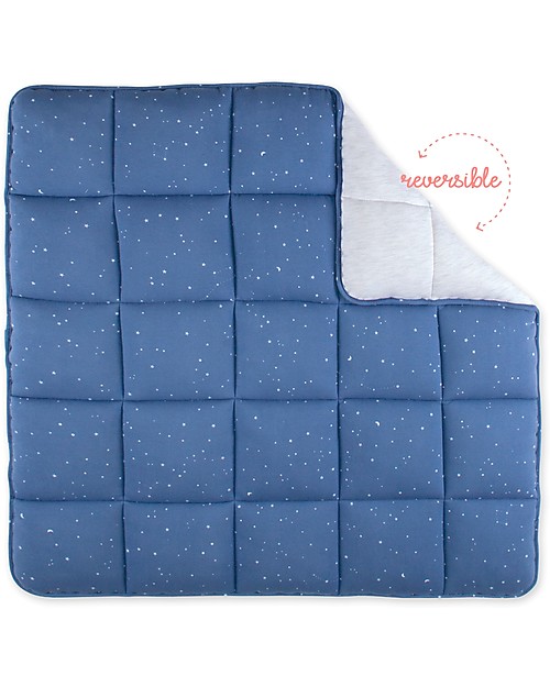 Bemini Trapunta per Culla 100x100 cm, Stary Shade - 100% Cotone Swaddle di Mussola