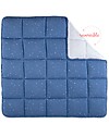 Bemini Trapunta per Culla 100x100 cm, Stary Shade - 100% Cotone Swaddle di Mussola
