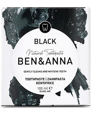 Ben & Anna Pasta Dentifricia Sbiancante - Con Carbone Attivo - 100 ml Dentifricio e Spazzolini