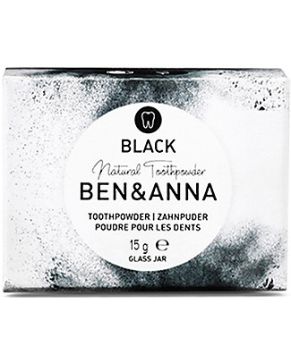 Ben & Anna Polvere Dentifricia Black - 45 gr Dentifricio e Spazzolini