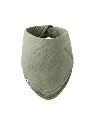 BIBS Bavaglio a Bandana - Salvia - 100% Cotone Biologico Bavagli a Bandana