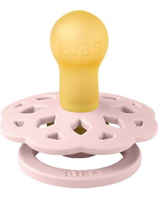 BIBS Ciuccio Boheme - Tettarella Ciliegia in Gomma Naturale - Singolo - Rosa - Senza PBA, PVC e Ftalati Ciucci
