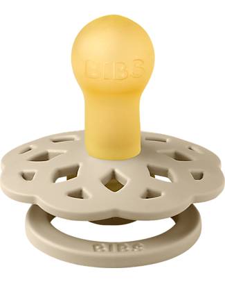 BIBS Ciuccio Boheme - Vaniglia -Tettarella in Gomma Naturale - Senza PBA, PVC e Flatati Ciucci