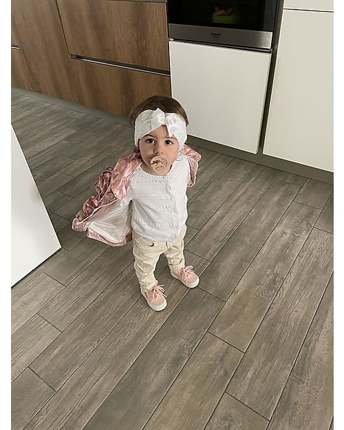 BIBS Ciuccio Colour - Tettarella Ciliegia in Gomma Naturale - Avorio e Rosa Cipria - Senza PBA, PVC e Flatati Ciucci