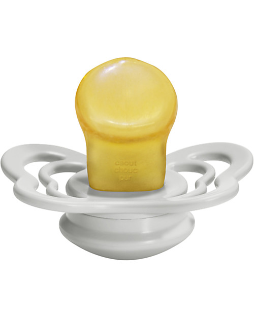 BIBS Ciuccio Couture - Tettarella Anatomica in Gomma Naturale - Haze  e Rosa - Senza PBA, PVC e Flatati Ciucci