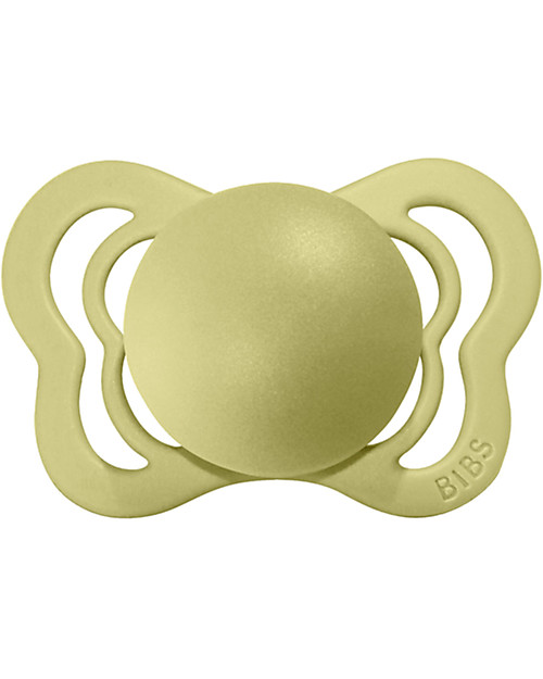 BIBS Ciuccio Couture - Tettarella Anatomica in Gomma Naturale - Meadow  e Earth - Senza PBA, PVC e Flatati Ciucci