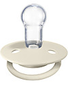 BIBS Ciuccio De Lux - Tettarella Ciliegia in Silicone - Avorio e Rosa Cipria - Senza PBA, PVC e Flatati Ciucci
