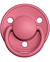 BIBS Ciuccio De Lux - Tettarella Ciliegia in Silicone - Corallo e Ruby - Senza PBA, PVC e Flatati Ciucci