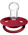 BIBS Ciuccio De Lux - Tettarella Ciliegia in Silicone - Corallo e Ruby - Senza PBA, PVC e Flatati Ciucci
