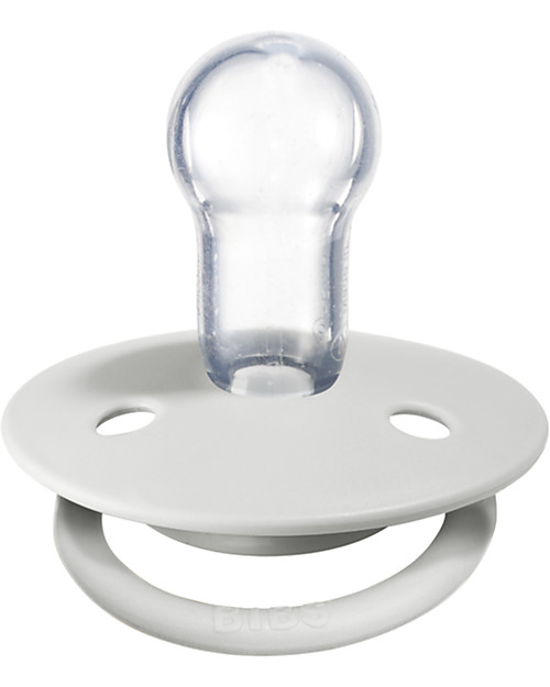 BIBS Ciuccio De Lux - Tettarella Ciliegia in Silicone - Haze  e Rosa - Senza PBA, PVC e Flatati Ciucci