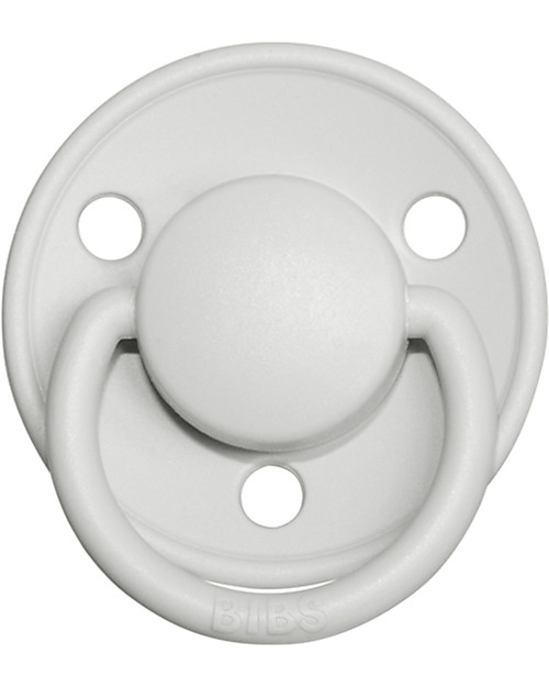 BIBS Ciuccio De Lux - Tettarella Ciliegia in Silicone - Haze  e Rosa - Senza PBA, PVC e Flatati Ciucci