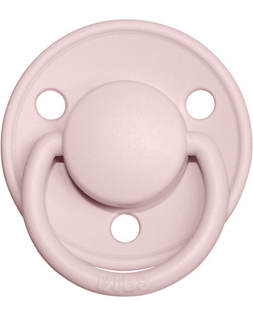 BIBS Ciuccio De Lux - Tettarella Ciliegia in Silicone - Haze  e Rosa - Senza PBA, PVC e Flatati Ciucci
