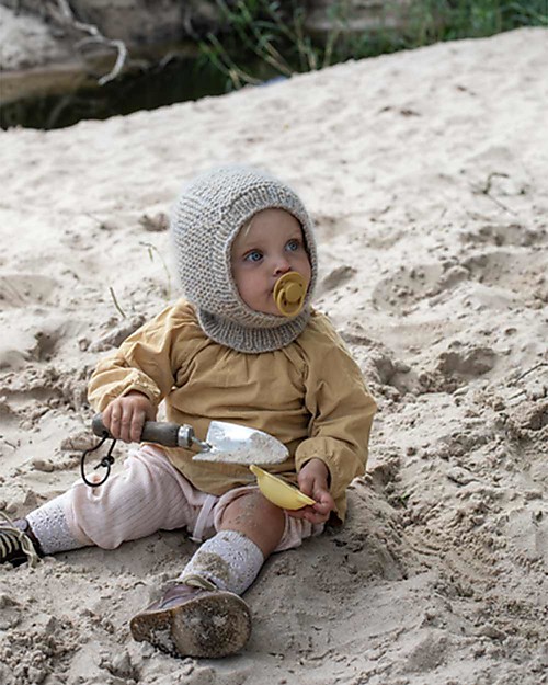 BIBS Ciuccio De Lux - Tettarella Ciliegia in Silicone - Honey Bee e Oliva - Senza PBA, PVC e Flatati Ciucci