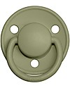 BIBS Ciuccio De Lux - Tettarella Ciliegia in Silicone - Honey Bee e Oliva - Senza PBA, PVC e Flatati Ciucci