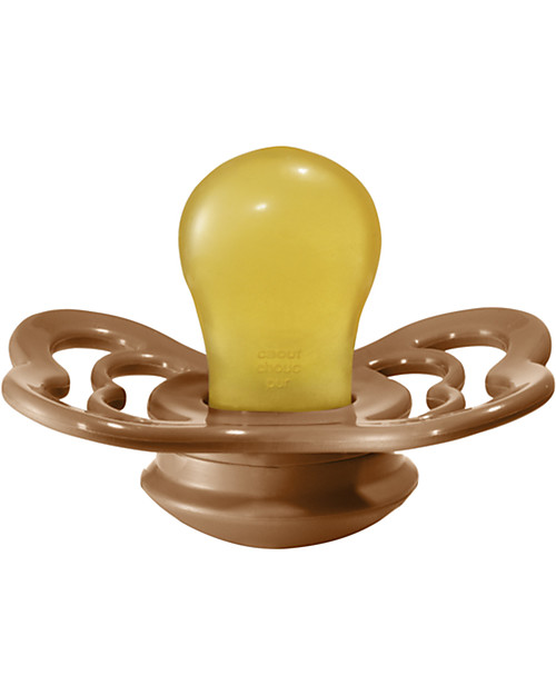 BIBS Ciuccio Supreme - Tettarella Simmetrica in Gomma Naturale - Meadow  e Earth - Senza PBA, PVC e Flatati Ciucci