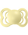 BIBS Ciuccio Supreme - Tettarella Simmetrica in Gomma Naturale - Sunshine e Peach Sunset - Senza PBA, PVC e Flatati Ciucci