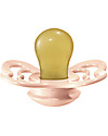 BIBS Ciuccio Supreme - Tettarella Simmetrica in Gomma Naturale - Sunshine e Peach Sunset - Senza PBA, PVC e Flatati Ciucci
