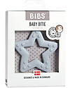 BIBS Massaggiagengive Baby Bitie - Stella Baby Blu- Made in Denmark – Senza BPA, PVC e Ftalati Massaggiagengive
