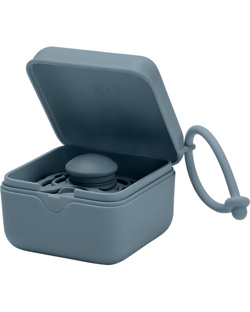 BIBS Scatola Porta Ciuccio - Petrolio Ciucci