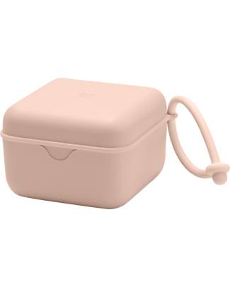 BIBS Scatola Porta Ciuccio - Rosa cipria Ciucci