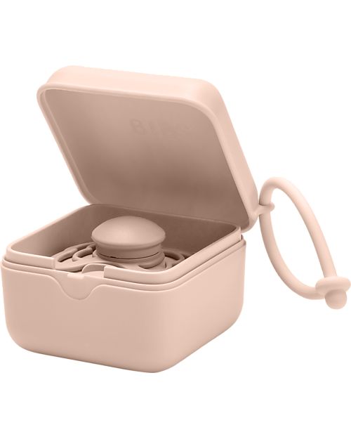 BIBS Scatola Porta Ciuccio - Rosa cipria Ciucci