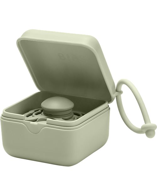 BIBS Scatola Porta Ciuccio - Salvia Ciucci