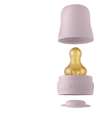 BIBS Set Completo Biberon in Vetro - Lilla Chiaro - 225ml Riciclabile e Lavabile in Lavastoviglie! - Nuovo Design Biberon_