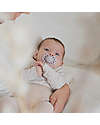 BIBS Set di 2 Ciucci Infinity - Tettarella Anatomica in Silicone - Blossom/Dusky Lilac - Senza PBA e PVC! Ciucci